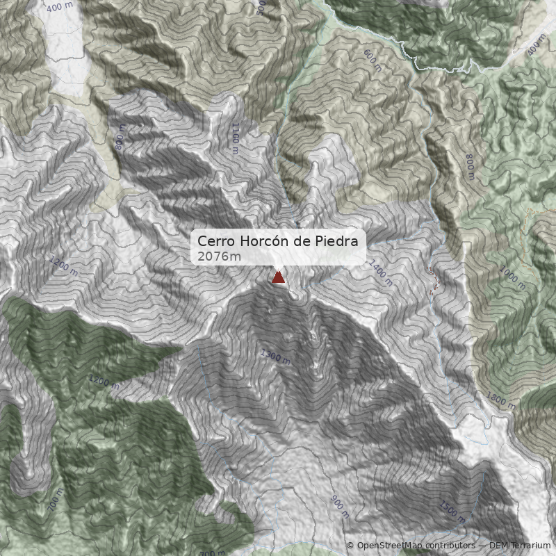 Mapa Normal por Cuesta el Cepillo