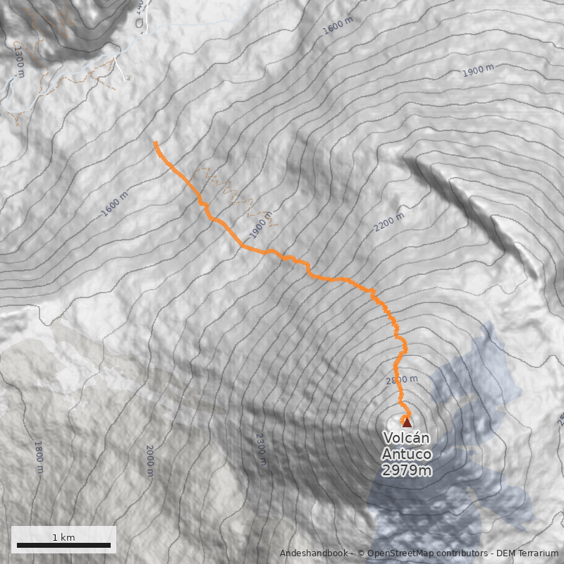 Mapa Normal, cara noroeste