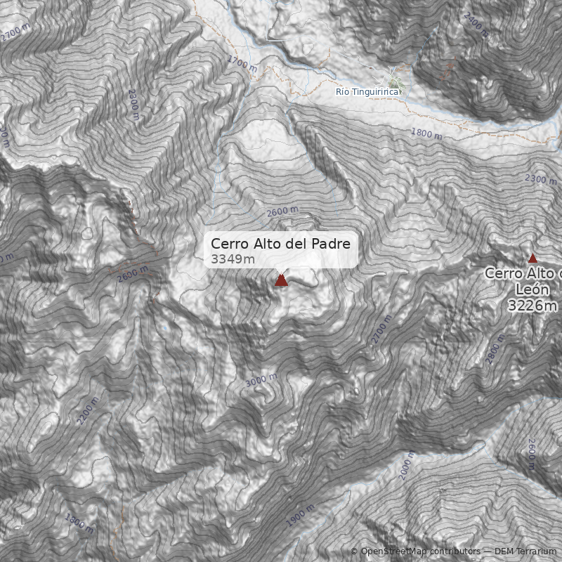 Mapa Normal, cara oeste
