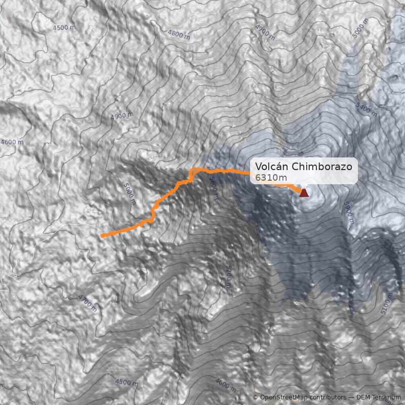 Mapa Arista occidental