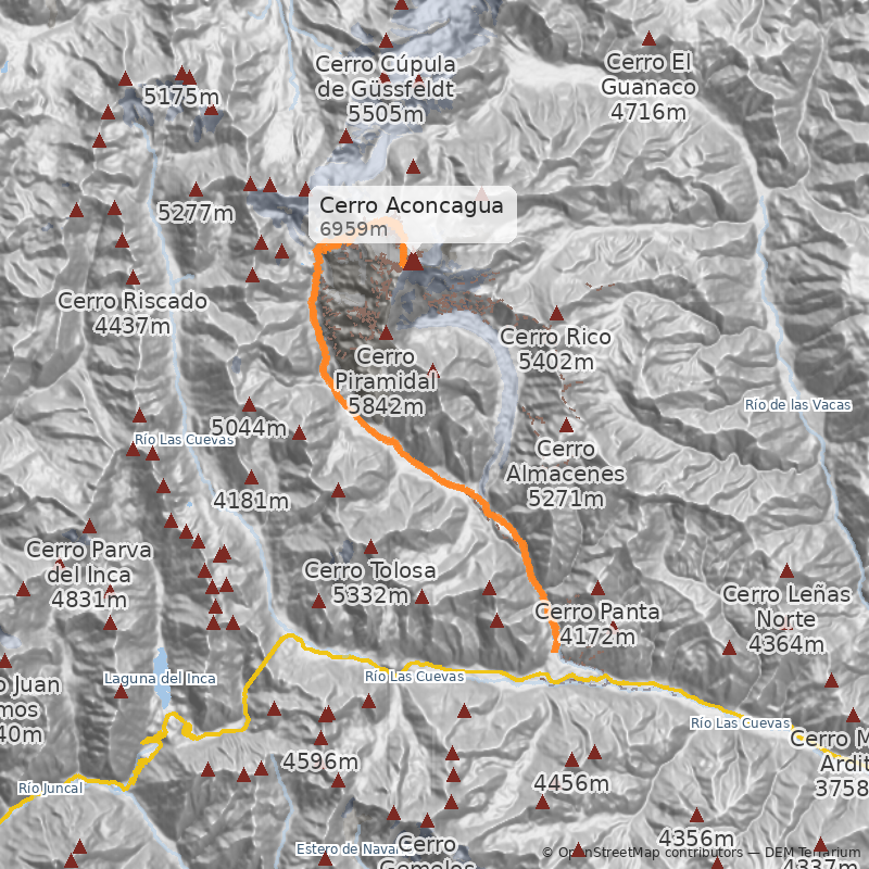 Mapa Normal - Cara Norte