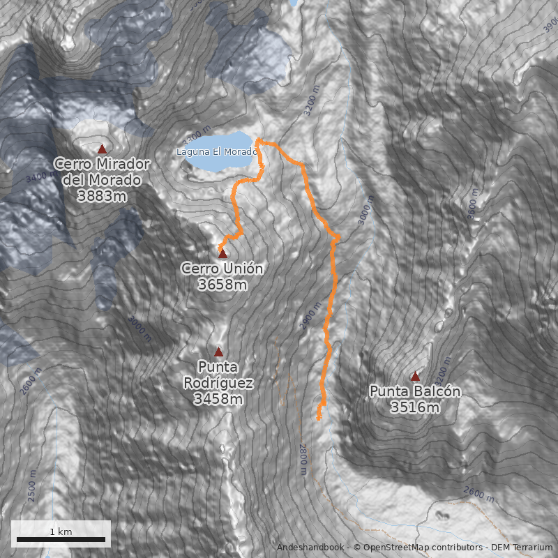 Mapa Cara Norte