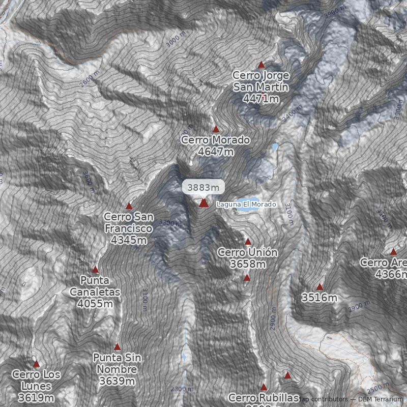 Mapa Canaleta del Rincón
