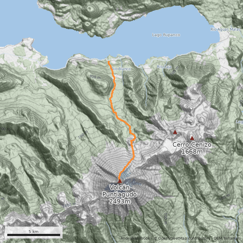 Mapa Arista Noroeste