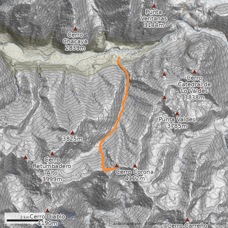 Mapa Cara Oeste