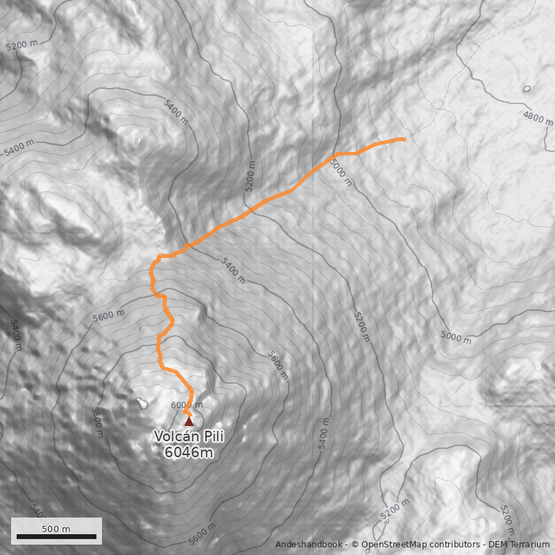 Mapa Normal, Cara Norte