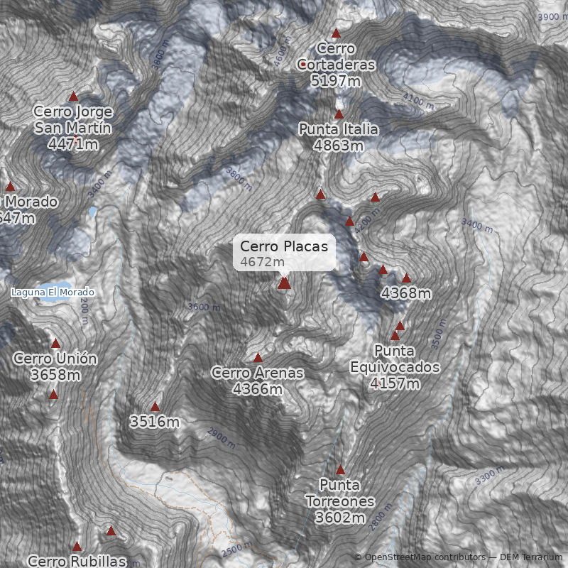 Mapa Cara Oeste / Filo Sur