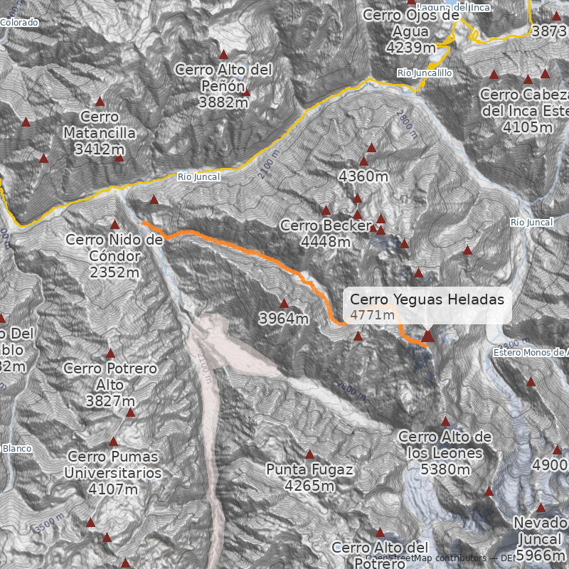 Mapa Normal, cara oeste