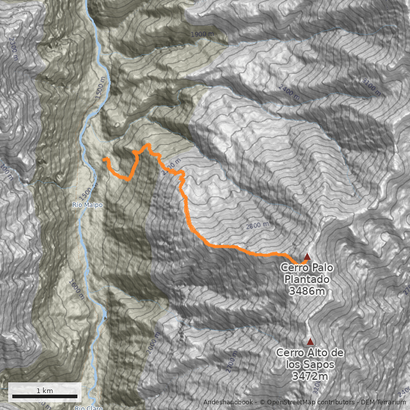 Mapa Filo Suroeste