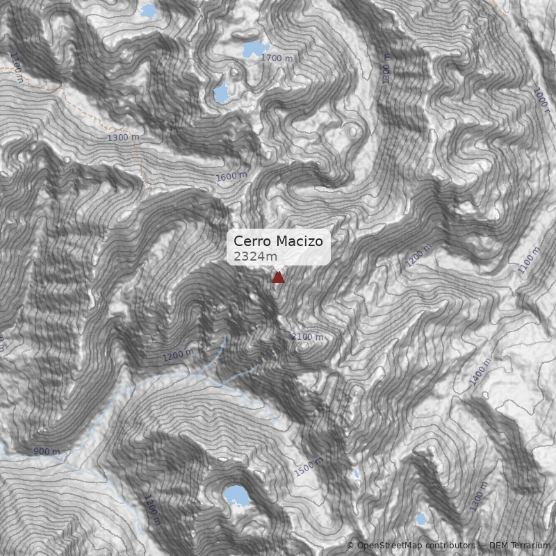 Mapa Canaleta de Entrada al Sembrador