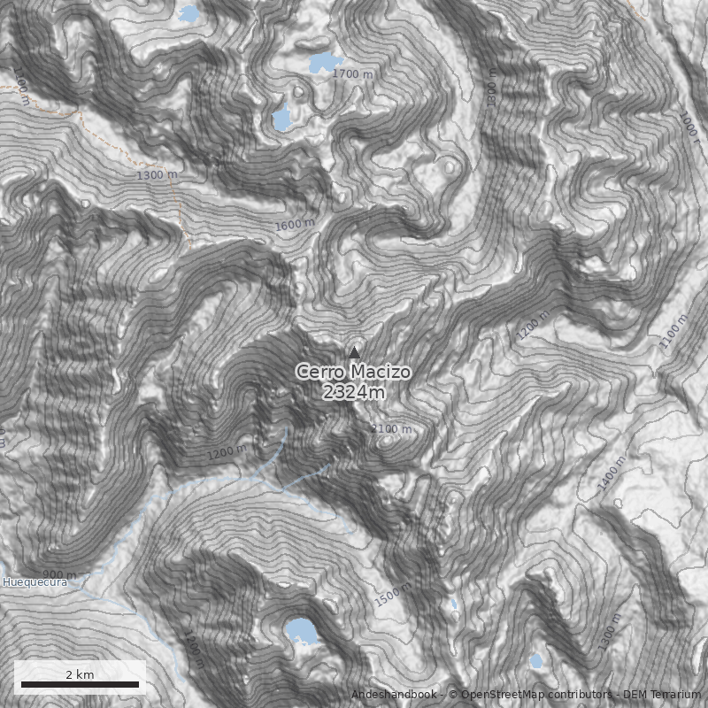 Mapa Canaleta de Entrada al Sembrador