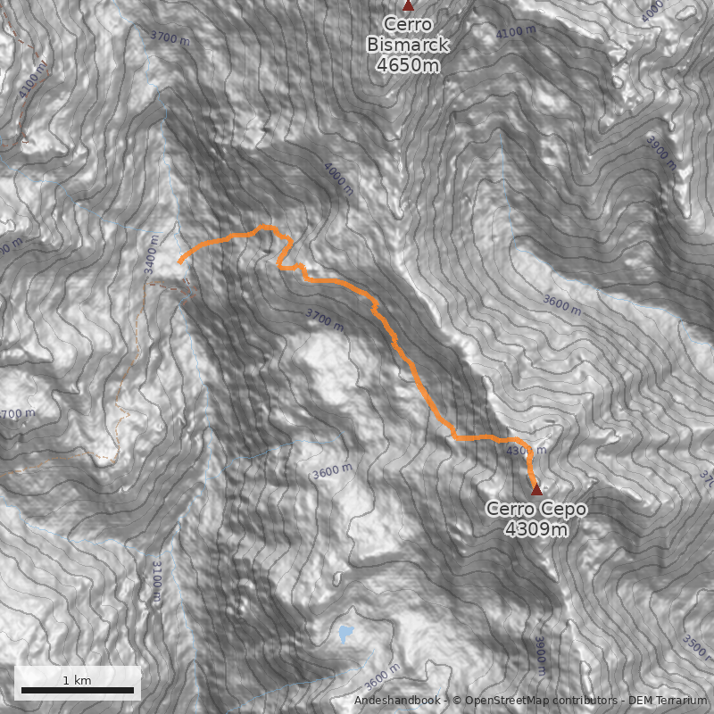 Mapa Normal desde Piedra Numerada