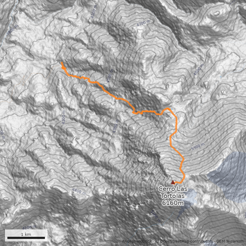 Mapa Normal, Cara Norte