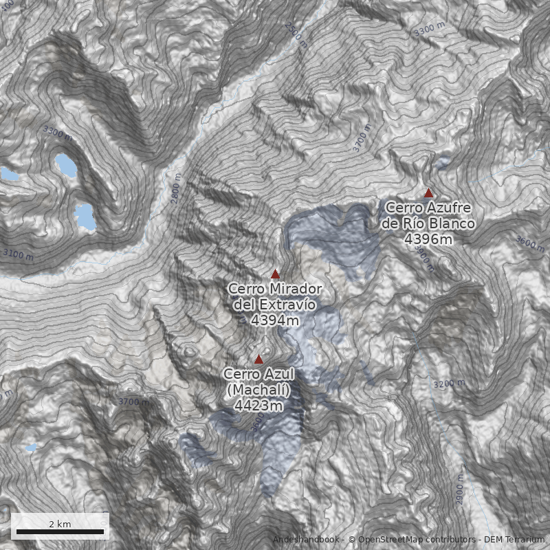 Mapa Ladera Sur