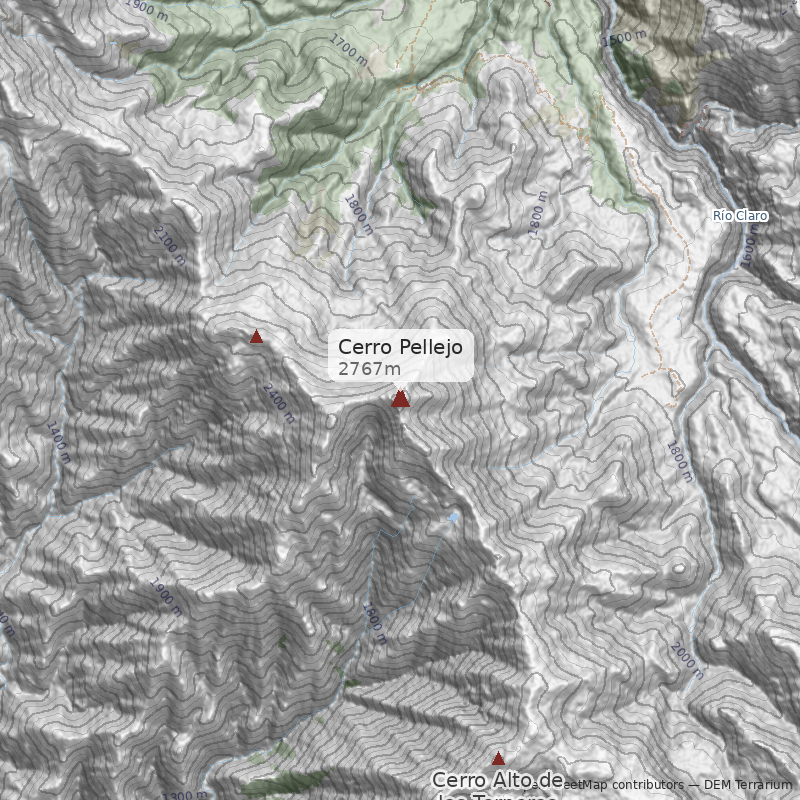 Mapa Normal desde la Casa Rodante