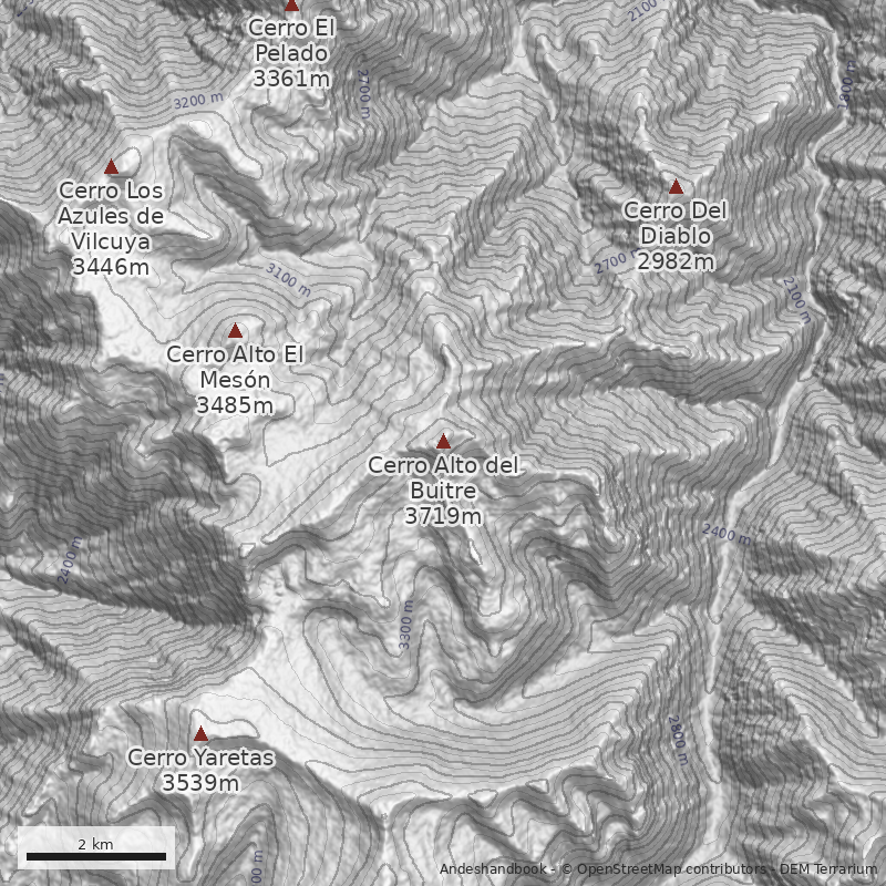 Mapa Desde San Vicente