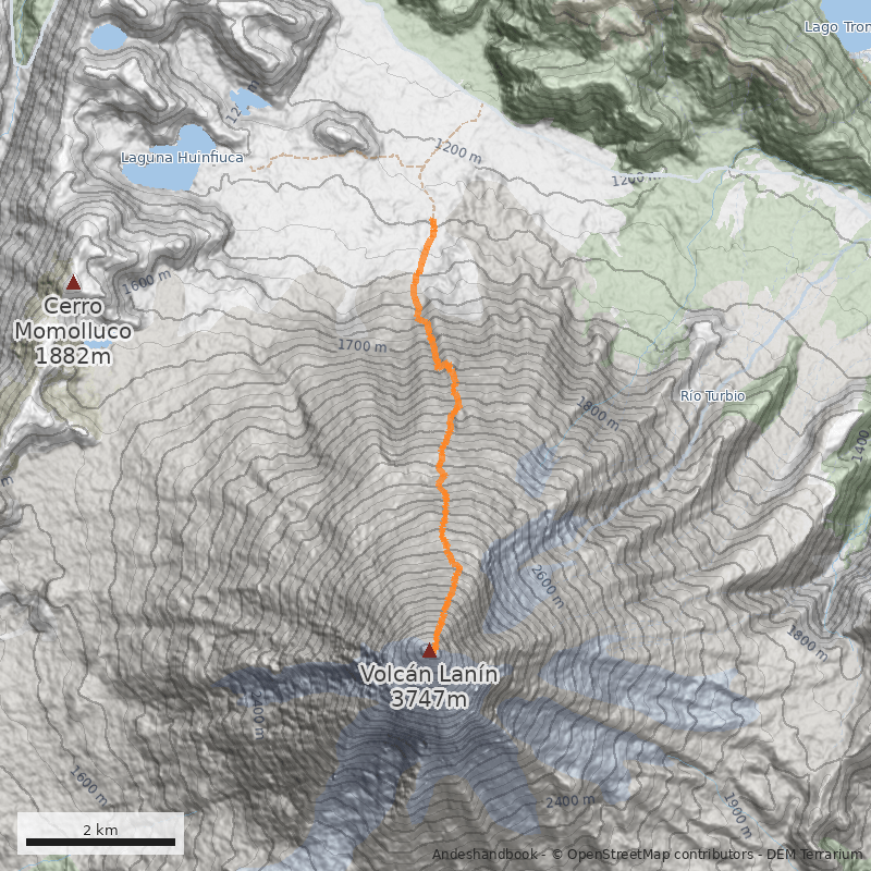 Mapa Chilena Variante Noroeste