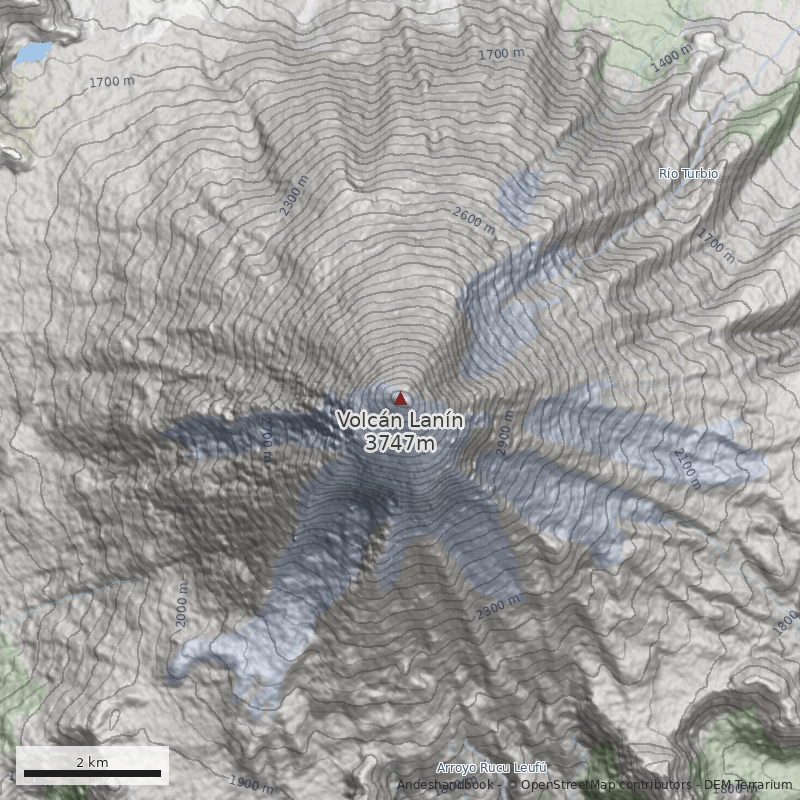 Mapa Chilena Variante Noroeste