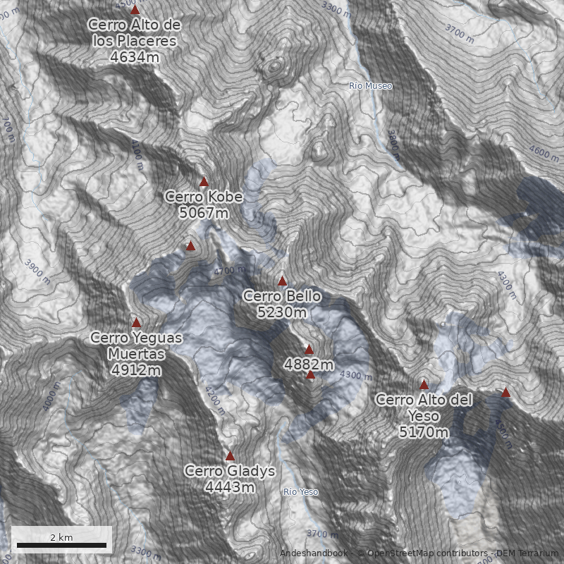 Mapa Directa Cara Oeste