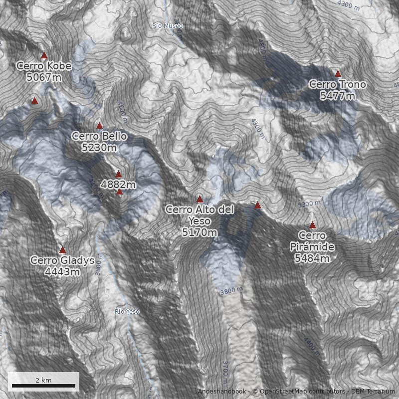 Mapa Bonini