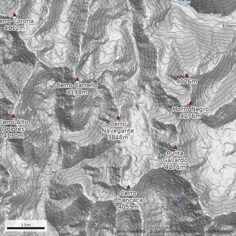 Mapa Normal Noreste