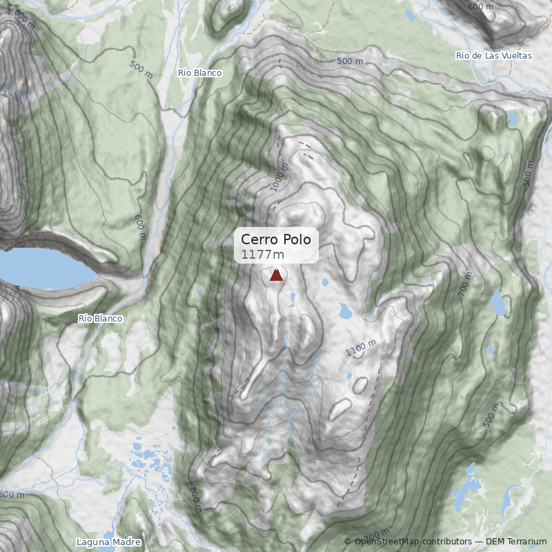 Mapa Cara Oeste y Filo Sur