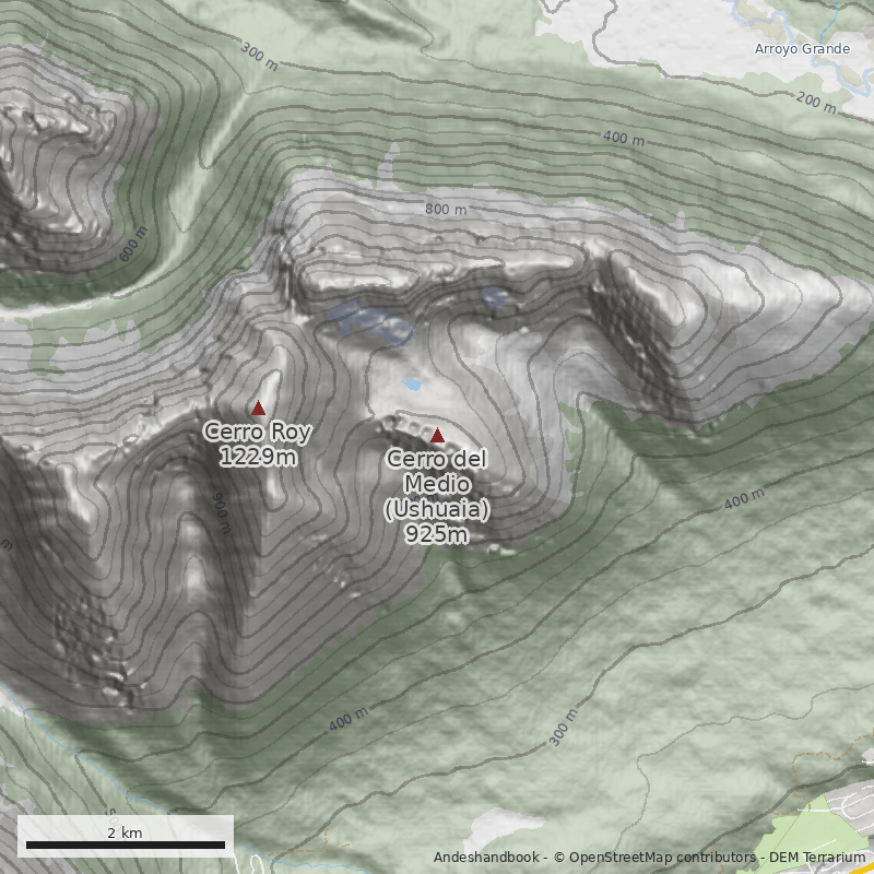 Mapa Normal - Laguna Margot