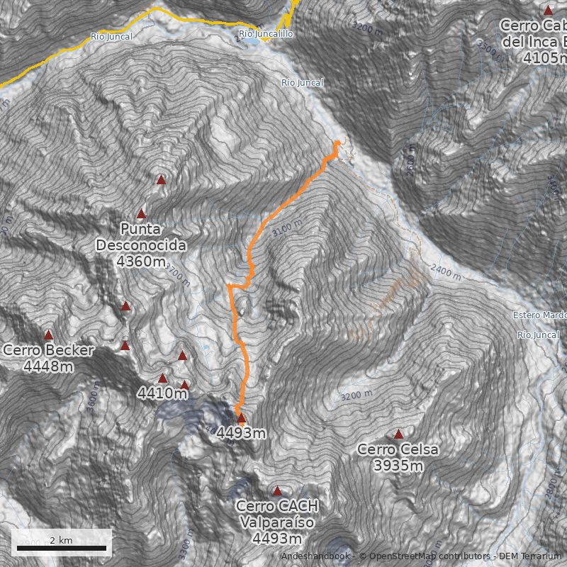 Mapa Filo noroeste