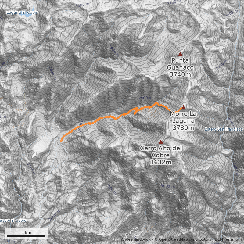 Mapa Cara Oeste