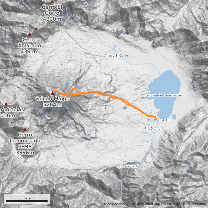 Mapa Ladera Este