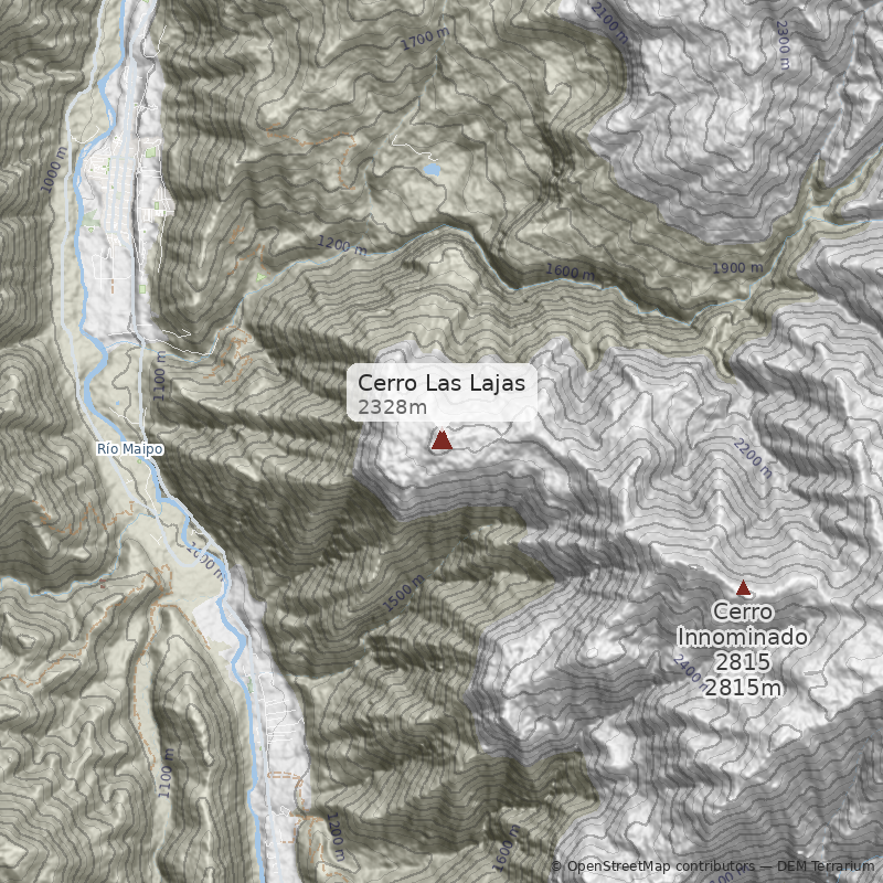 Mapa Pata del Diablo