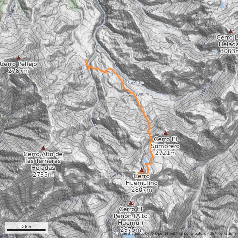 Mapa Normal desde el Roble Grueso