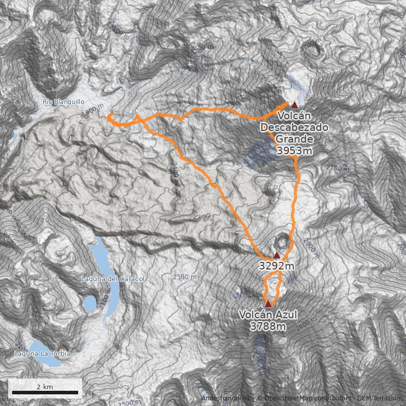 Su Ruta Normal Variation Volcán Descabezado Grande (3953m) - Ruta: Ruta Normal vía Vilches ...