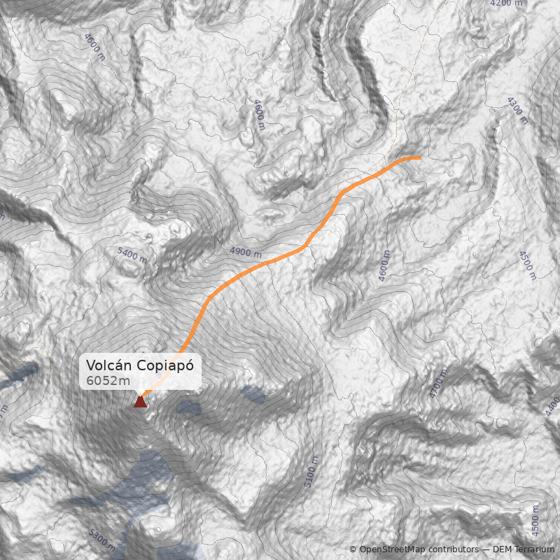 Mapa Canalón Noreste