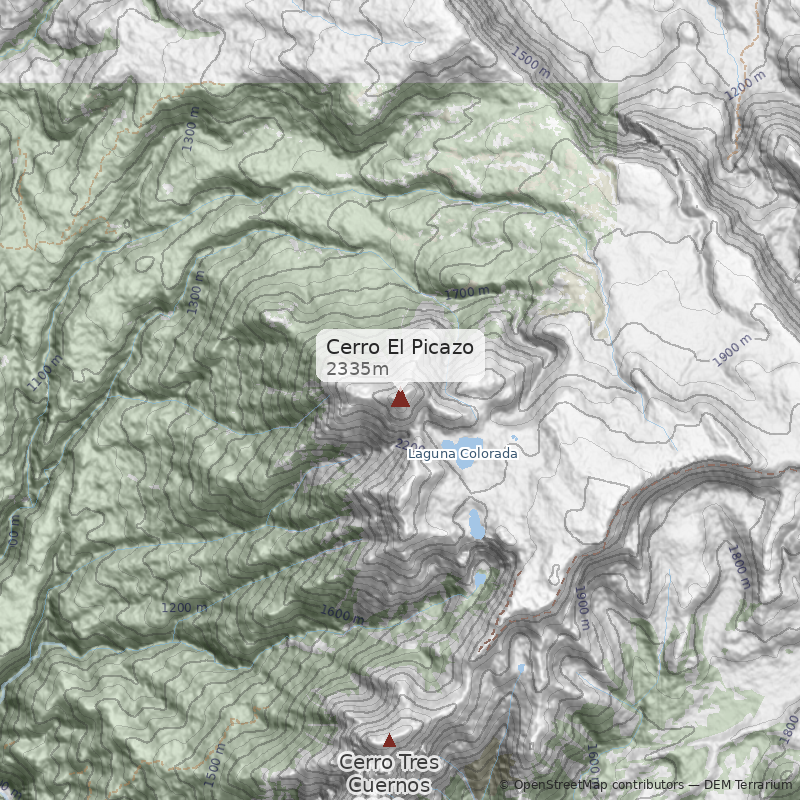 Mapa Normal Desde Parque Inglés