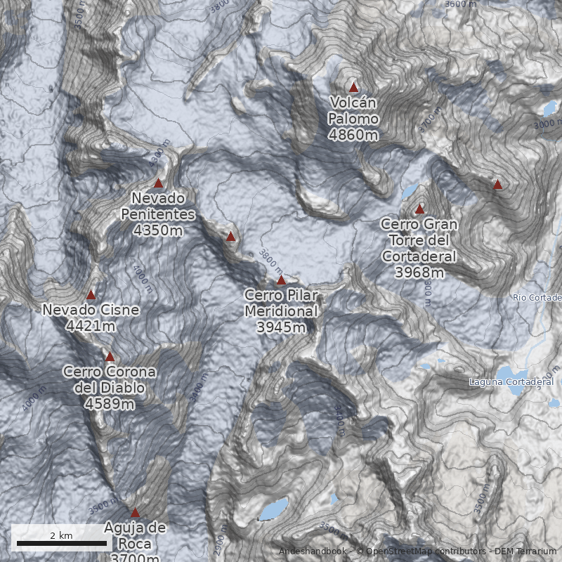 Mapa Cara Oeste
