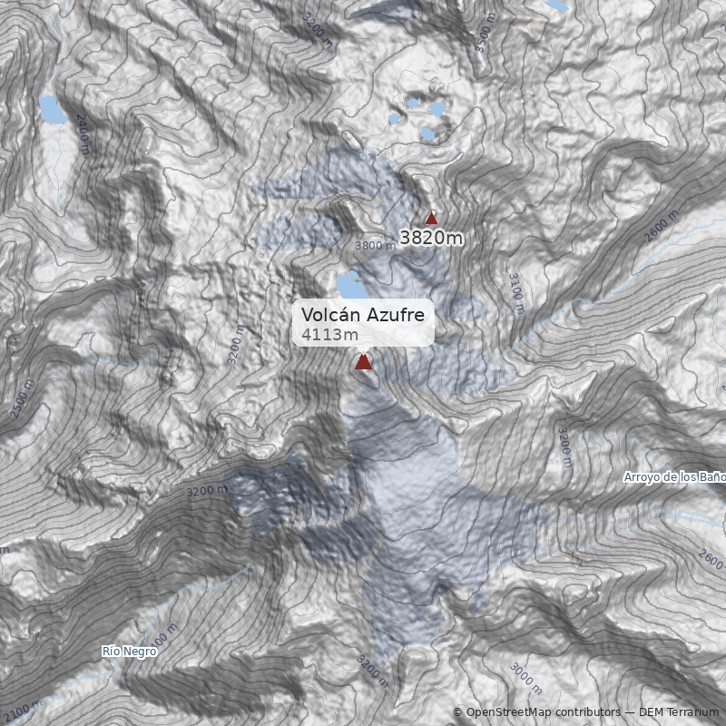 Mapa Gendarmería Argentina