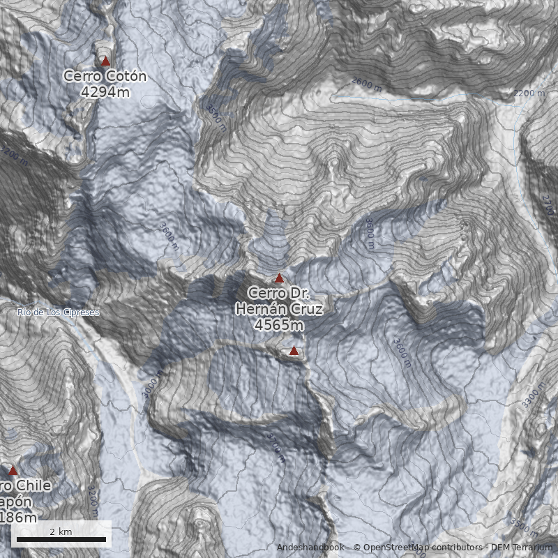 Mapa Vía García Huidobro - Flowerree