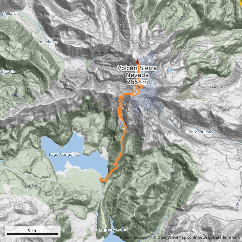 Mapa Cara Sur