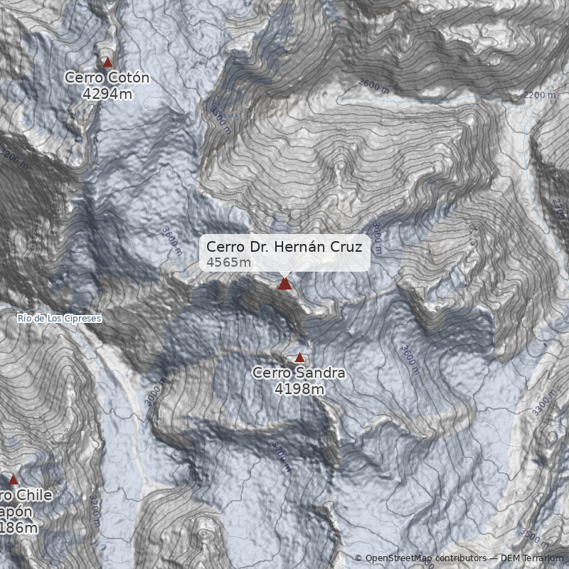 Mapa Variante Arista Oeste