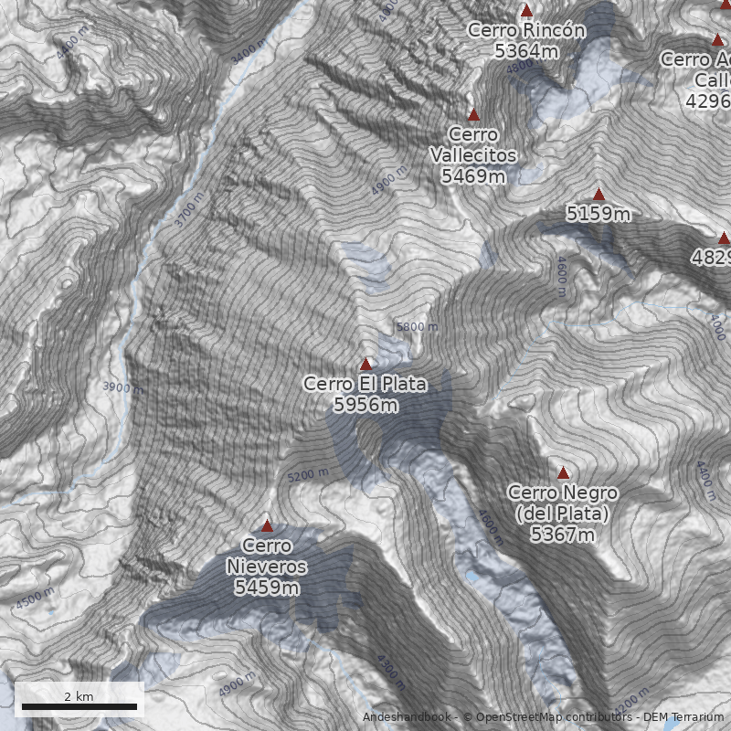 Mapa Pared Sur