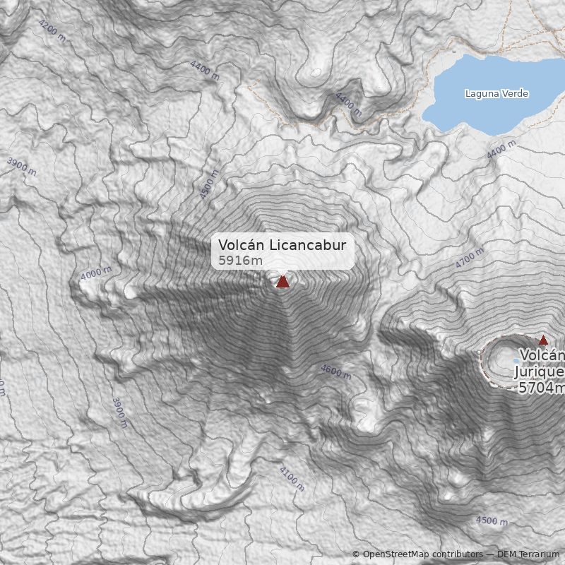 Mapa Noreste (ruta Inca)