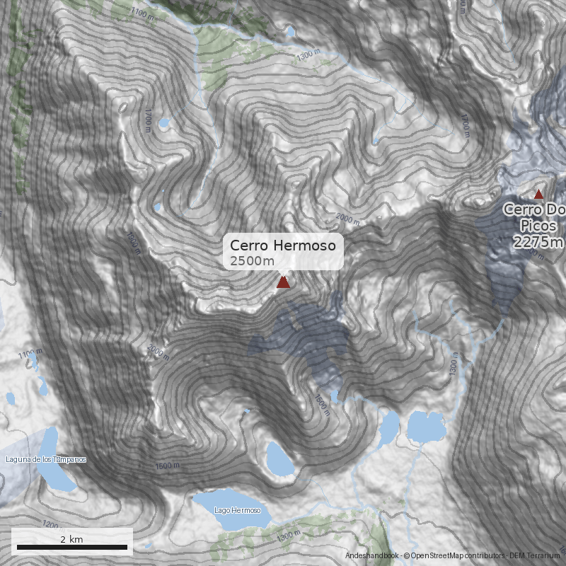 Mapa Ruta Normal - Cumbre Este