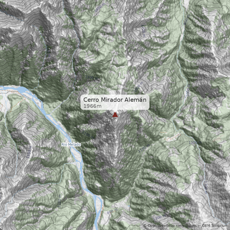 Mapa Normal desde San Sebastián