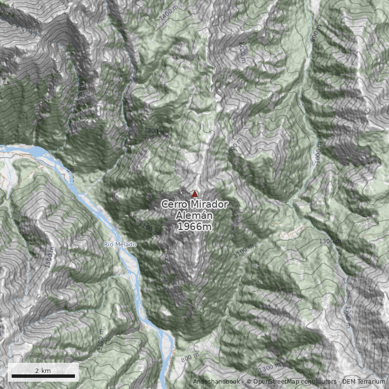 Mapa Normal desde San Sebastián