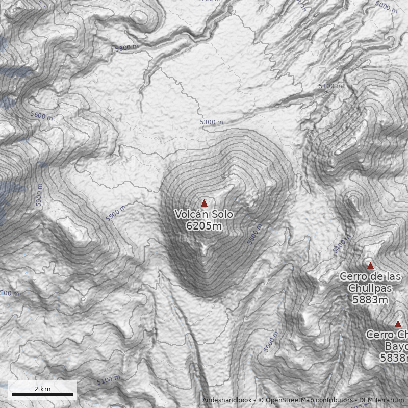 Mapa Normal por Llanos de Rivera