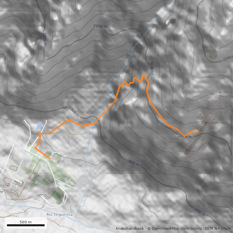 Mapa Huella de Dinosaurios