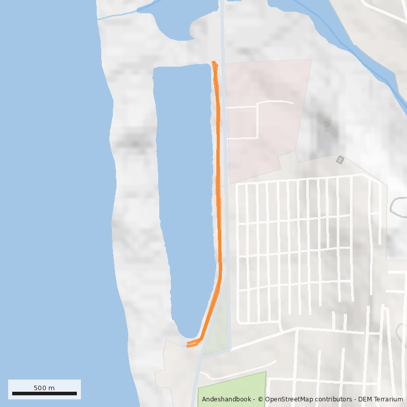 Mapa Laguna de Cartagena