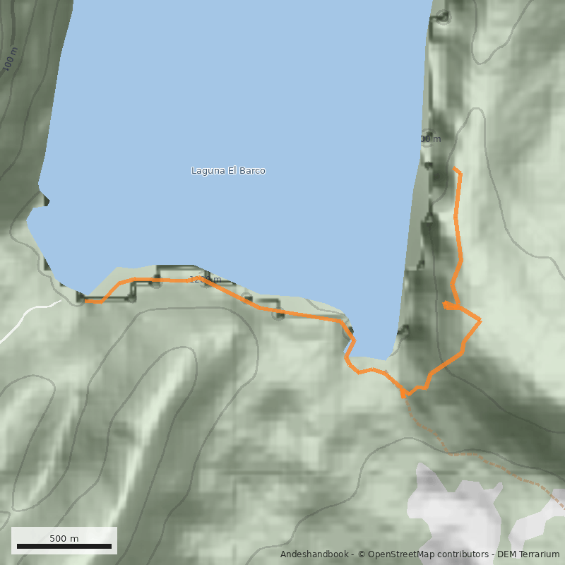 Mapa Mirador El Barco