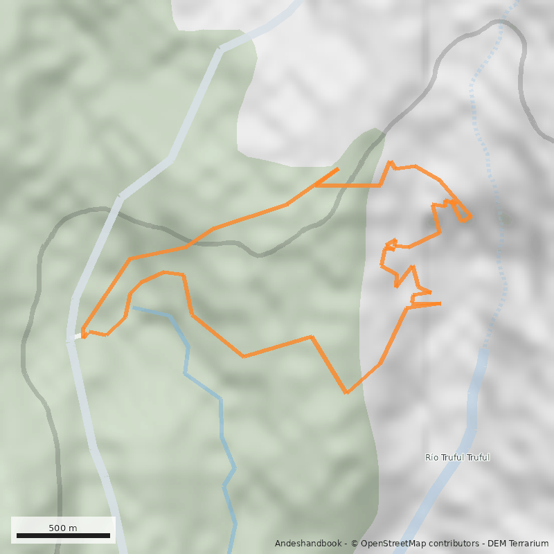 Mapa Las Vertientes